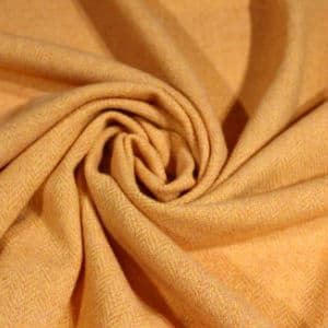 1409 Пальтово-костюмная шерсть Вирджиния персиковый/желтый в ёлочку