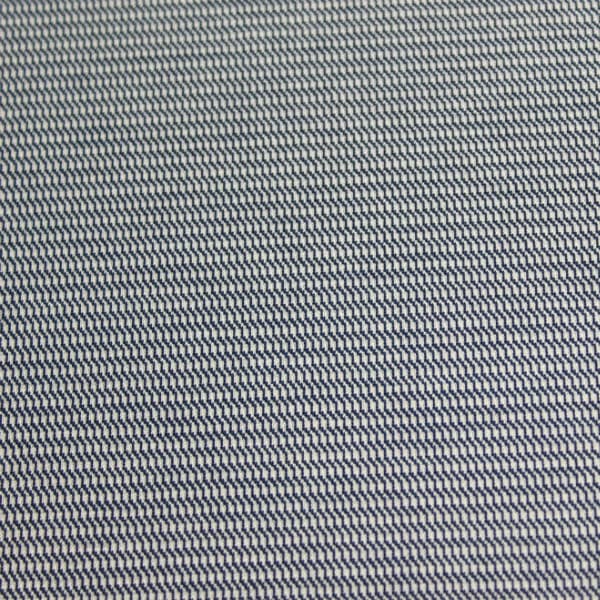 1700/04 Трикотаж Pal Zileri фактурный хлопок натуральный серо-синий/белый