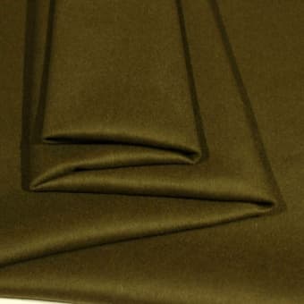 1244 Пальтово-костюмный кашемир Loro Piana темно-оливковый/молочный
