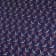 1790/05 Джинс стрейч шамбре хлопок натуральный якоря на темно-синем фоне