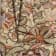 1396 Плательно-блузочный хлопок натуральный цветы на светло-бежевом