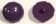 0286 Пуговица на ножке 25мм темно-фиолетовый