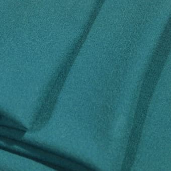 1022 Костюмно-плательный шерстяной креп Leitmotiv Top Crepe бирюзово-синий