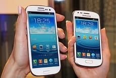 SAMSUNG ������� ��������� GALAXY S III Mini, S II Plus � Premier